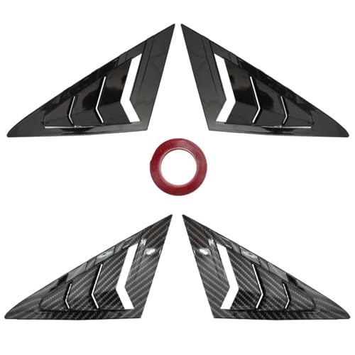 Persienne de fenêtre Golf 7 finition carbone premium ajustement parfait - 4