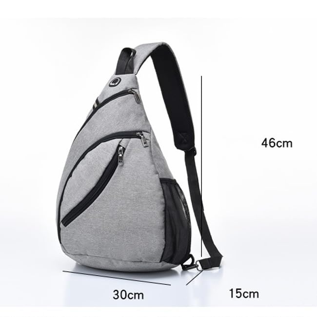 JSEIAJB Small Sling Messenger Bags,Water Repellent Cross Body Chest Bag,Running Hiking Biking Daypacks2