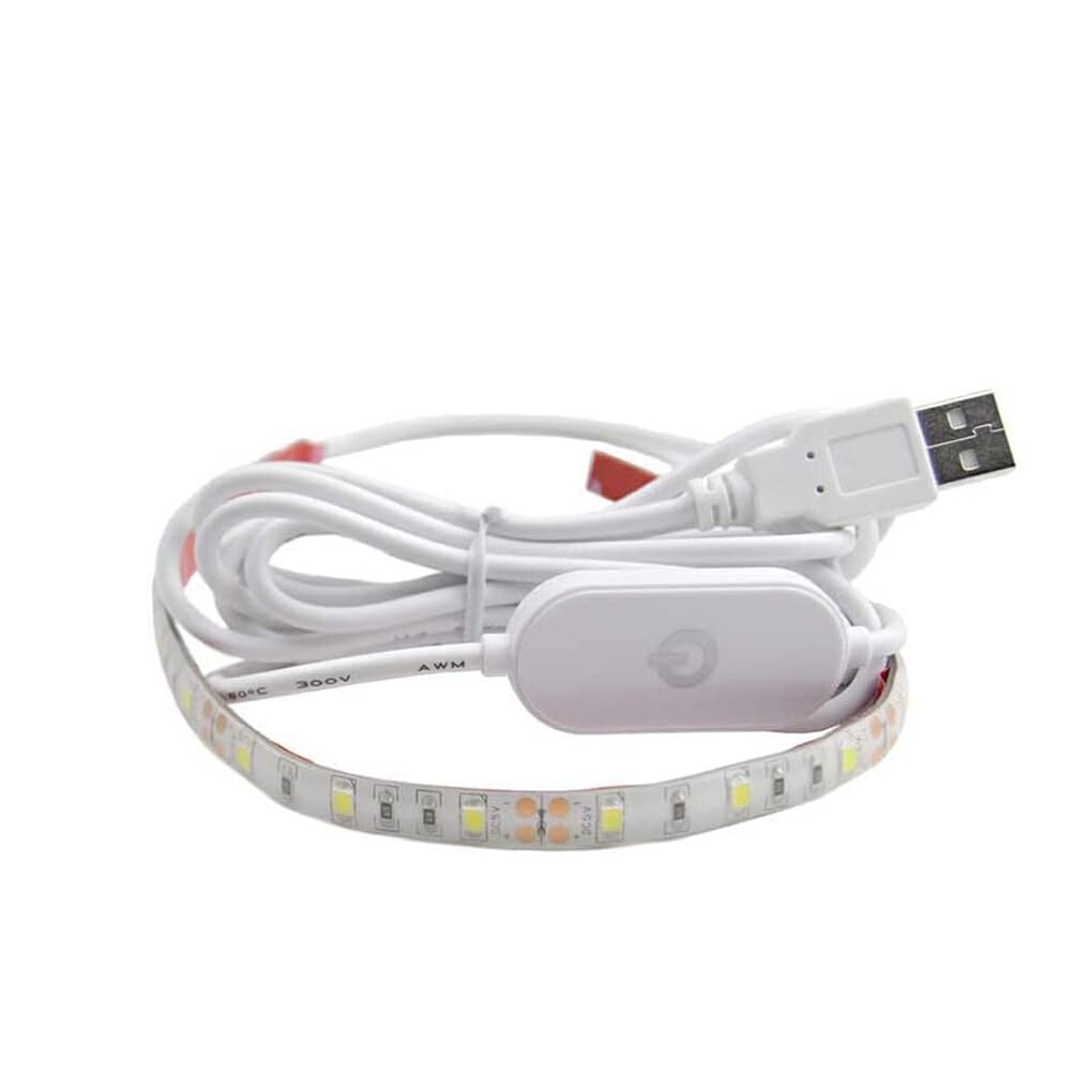 vreplrse 6500K Sewing Machine Multifunctional LED Strip Light USB Power Supply Self-adhesive Night-lights for Industrial Machine