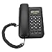 Corded Phone with Caller ID Display, Wired Retro Classical Landline Phone Desktop Wall Wired Telephone, FSK/DTMF Dual System, Big Button,Number/Time Check, Telephone Line Power, Redial Function