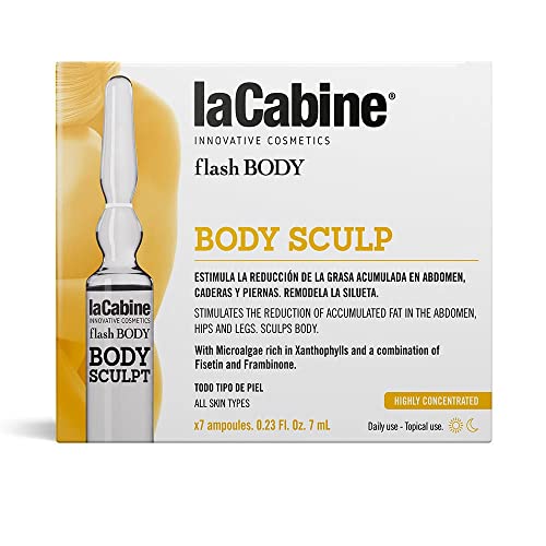 La Cabine Flash Body Sculp 7 Ampollas de 7 ml