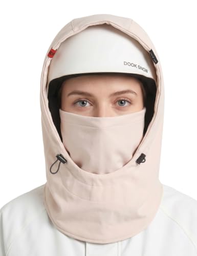 DOOK SNOW Ski Helmet Hood Cover Pink Medium
