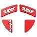 Produktbild Superglide2  Neue kontrollierbare Geschwindigkeitsoberfläche, glatteste Mausfüße/Gleiter, hergestellt mit ultrastarkem Glas, glatte und langlebige Sohle für Razer Viper Ultimate [rot]