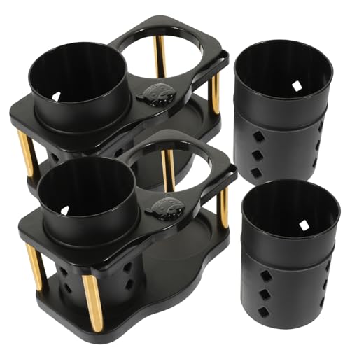 Cabilock 2pcs Stainless Steel Kitchen Utensil Holder Elegant Cutlery and Spoon Storage Rack for Countertop Stylish and Space Saving Design for Organizing Chopsticks and Utensils