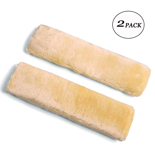 Gyhod 2 Pack Soft Faux Sheepskin Seat Belt Shoulder Pad For Car, Truck, Backpack, ​Seat Belt Pads For Shoulder Soft Comfy #TOP1