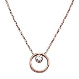 esprit kette rosegold Finish: Gebürstet Skagen Damen-Edelstahl-Halskette ELIN mit Karabinerverschluss