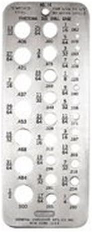 General 14 Drill Gauges