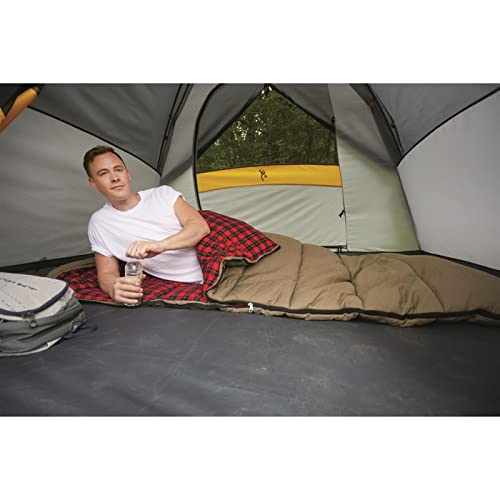 Guide Gear Sleeping Bag For Adults, Cold Weather, Winter, Hiking, Camping, Hunter, Canvas, -30 Degrees #TOP6