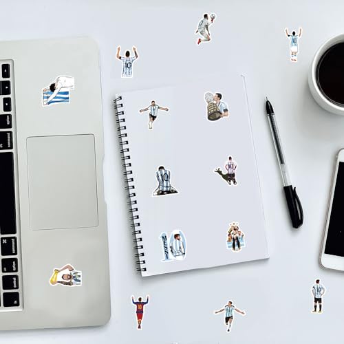 50PCS Player Stickers, Vinyl Waterproof Laptop Water Bottle Stickers for Aldults Boys Girls Teens