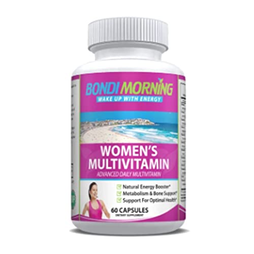 Multivitamin For Women - With Essential Vitamins, Minerals & Antioxidants, Natural Female Immune System & Metabolism Support, Women’s Energy Multivitamin Supplement. 60 Capsules #TOP1