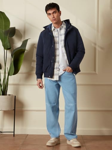 Image of WROGN Men's Loose Fit Jeans | Mid Rise | Jeans for Man