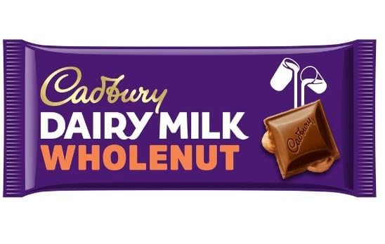3 x Dairy Milk Whole Nut Chocolate Bar 180G Delicious Tasty And Twisty Treat Gift Hamper For Birthday Christmas