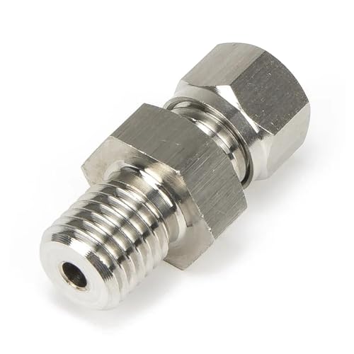 Tuerca de montaje móvil M12*1,5 para termopar con orificio de 3mm 2
