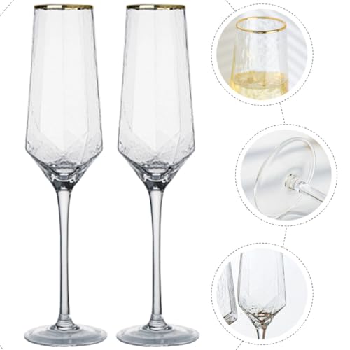 2 Copas de Champán de 300ml Altas para Servicio de Hostelería 4