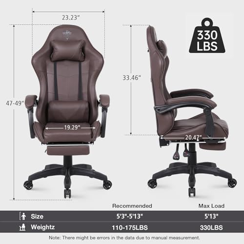 DeeLyan High-Back PC Gaming Chair Office Chair DL227 の商品画像 2