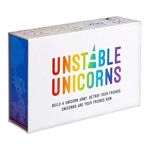 Image of Tickles Unstable Unicorns Strategic Card Game for Adults Party Game Family Parties (Players: 8; Age:14+)