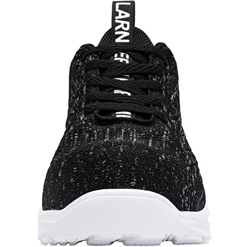 ▷ LARNMERN Zapatos de punta de acero para hombre, ligeros, de segur
