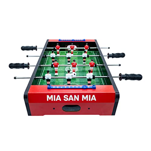 FC Bayern München Tischkicker für Kinder - Tischaufsatzkicker im Offiziellen FC Bayern München Design für Groß und Klein I Spielfeldmaße: 40,5 x 29,5 cm – Bild 3