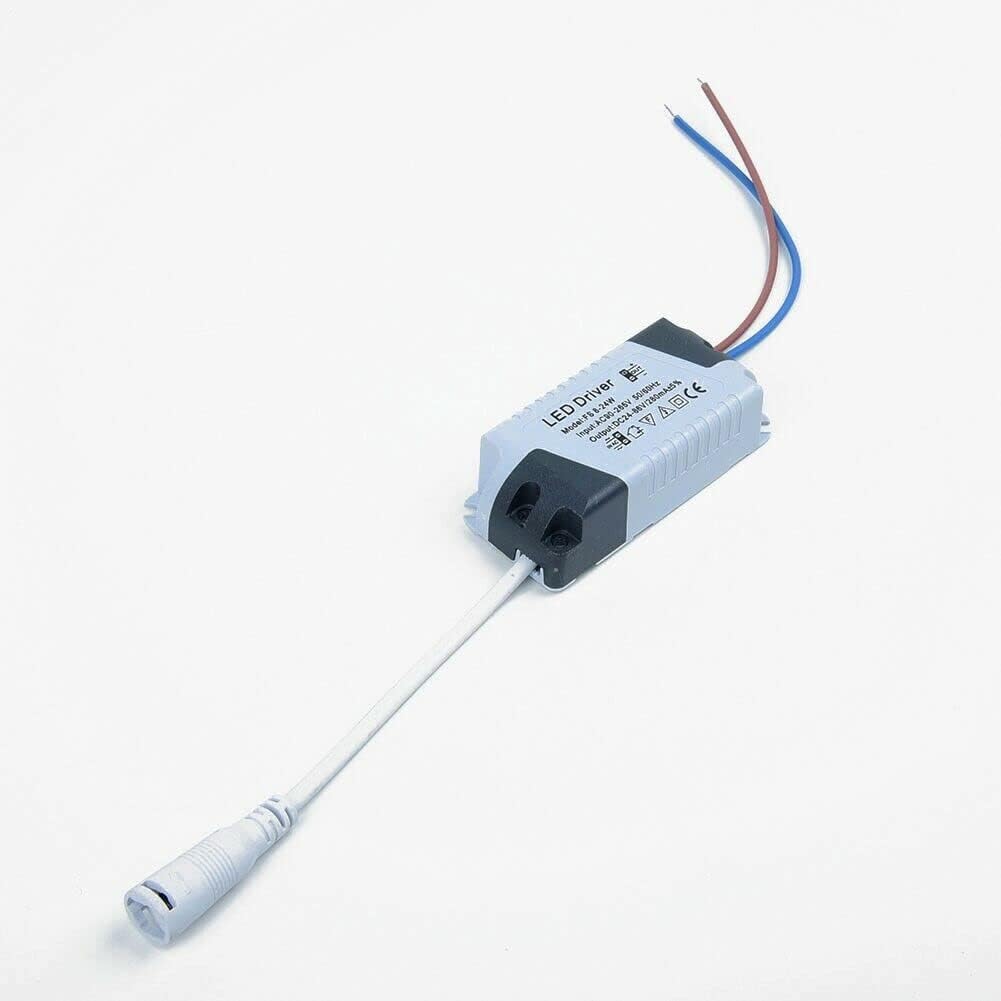 Luxuypon 8-12W/12-18W/18-24W/24-36W 300mA LED Ceilling Light Road Lamp Power Supply Driver Transformator (8-12W)