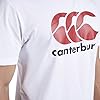Canterbury Men's CCC Logo Tee T-Shirt | Soft Cotton Blend Non-Technical T-Shirt, White, 4XL #3