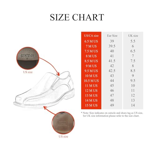 Dress Shoes for Men Men's Formal Leather Dress Shoes Slip-On Business Chef Shoes with Square Toe for Spring Autumn2