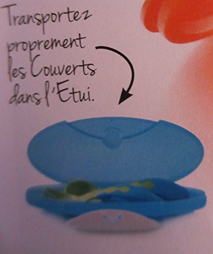 TUPPERWARE L01 Posate Bimbo blu verde