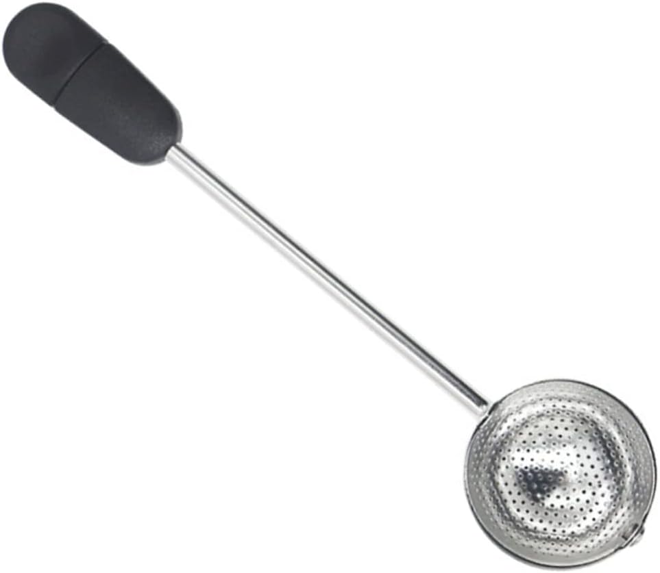 Tea Infuser with Handle Stainless Steel Twisting Filter for Herbs