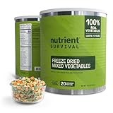 Freeze-Dried Mixed Vegetables – #10 Can | 25-Year Shelf Life | Emergency Food | Premium Non-GMO Blend