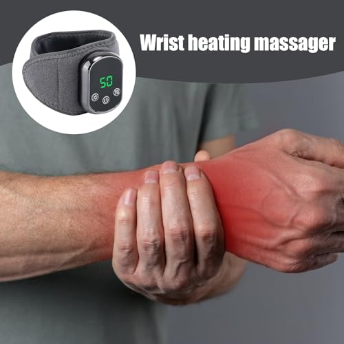 Muñequera térmica recargable ideal para aliviar la tensión muscular durante el trabajo y el ejercicio 3