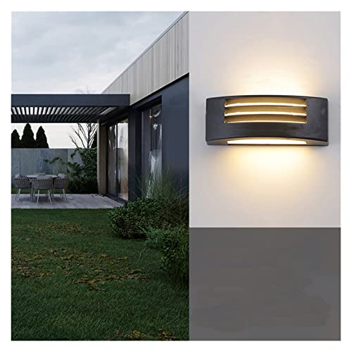 Aplique de Pared Impermeable ZYFSHA Lámpara Antióxido para Exterior y Humedad 6