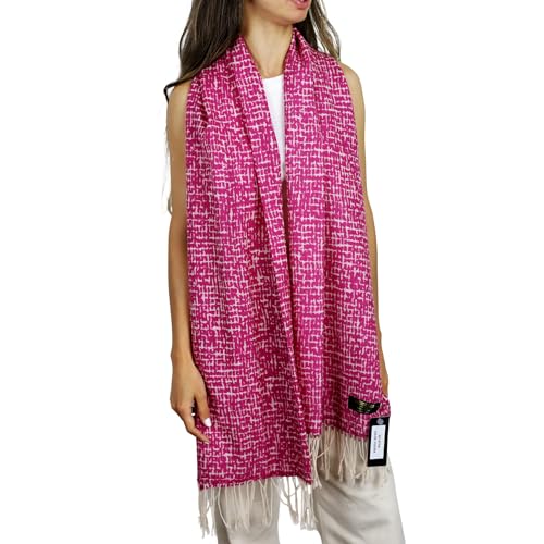 womens La Fiorentina Wool & Cashmere Blend Scarf4