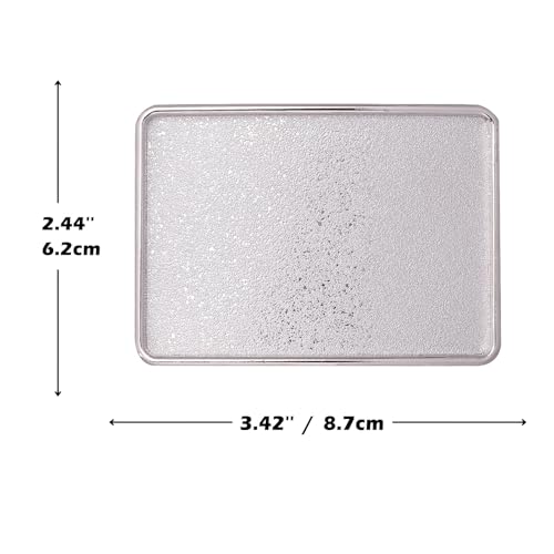 Image of Belt Buckle Men Western Cowboy Rodeo Oval DIY Blank Belt Buckles for Women