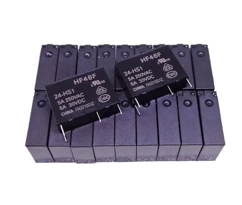 Relais HF46F-12-HS1 12V 5A composant commutation électronique PCB - 3