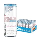 Red Bull Spring Edition Sugarfree Energy Drink, Cherry Sakura, 80mg Caffeine, Taurine & B Vitamins, 8.4 fl. oz. Pack of 24 Cans
