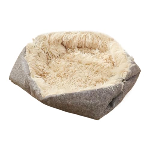 Caldo lettino per gatti | Tappetino spesso per animali domestici in inverno, flessibile con buona ventilazione, utilizza materiale che trattiene il calore, biancheria da letto rilassante che s