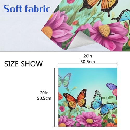 Servilletas de Tela Multicolor 20x20 in Pack 6 miniatura 6