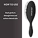 Jon Renau Paddle Brush for Human Hair and Synthetic Wigs