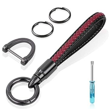 flintronic Portachiavi, Organizzatore Di Chiavi|Portachiavi Unisex Portafoglio Tieni Premuti 6 Tasti Con Confezione Regalo Elegante, Funzionale E Pratico