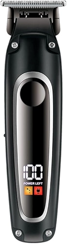 Máquina De Cortar Cabelo Profissional Sem Fio Maquina De Acabamento Profissional BM-C025 (Prateado)