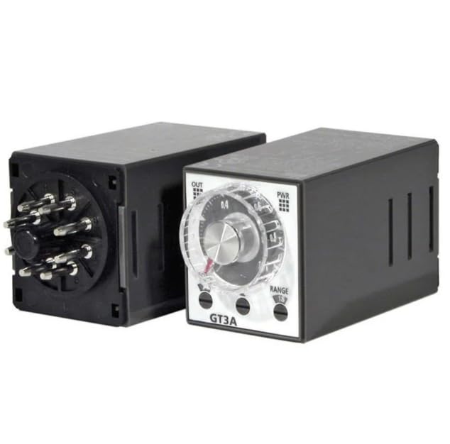 GT3W-A11EAF20N,Time Delay & Timing Relays Timer 11-pin Plug-in DPDT 5A