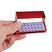 4PC Burs Holder Block Disinfection Box Aluminium Autoclave Unit 24 Holes Red