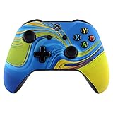 eXtremeRate Fantasy Trip Patterned Front Housing Shell Case for Xbox One S/X Controller, Soft Touch...