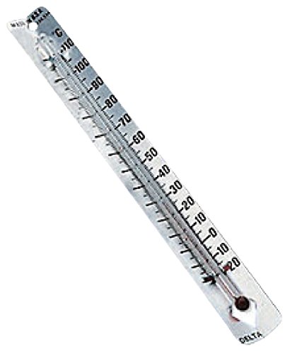 Delta Education V-Back Metal Thermometers - Celsius