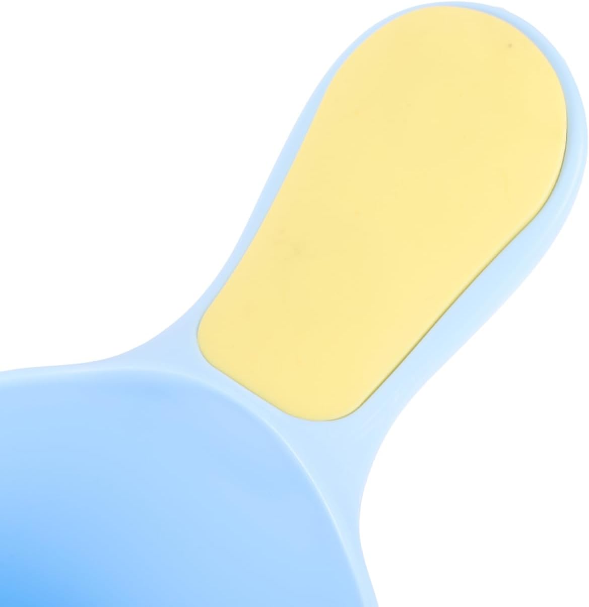 CHILDWEET 3 Pack Plastic Water Ladle Bath Dipper and Water Scoop Cups for Baby Rinsing Kids Bathing Bathroom Use Kitchen Tasks Flower Watering 7.08 X 4.13 X 3.93 in