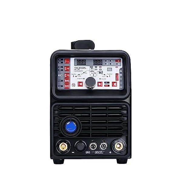 Lödning kit Svetsmaskin, HF TIG/puls multifunktionssvetsare i aluminiumlegering, smart argonsvets (Color : TIG-250PLS 110 220, Size : 1)