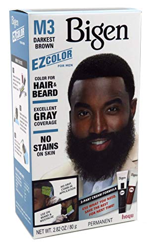 Image of Bigen EZ Color Hair Color for Men, Darkest Brown Kit, 48 Oz, Pack of 6