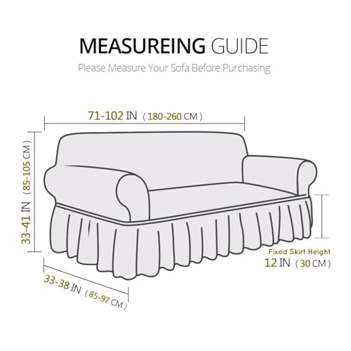 Housse de canapé extensible résistante à l'usure et flexible bleu 3 places