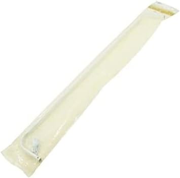 Graber Lock Seam Curtain Rod, 28 to 48-Inch Adjustable Width, 2 1/2-Inch Projection, White