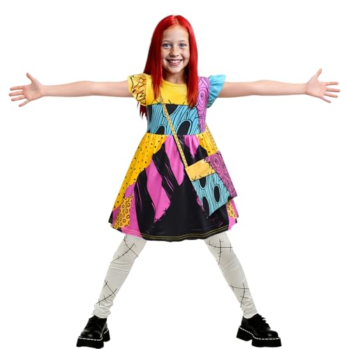 Disfraz Sally para niñas con accesorios cosplay miniatura 2