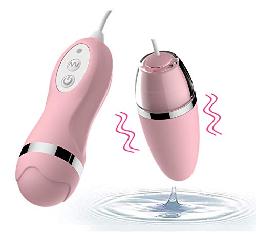 Women Small Compact Powerful Quiet Mini BÃ»llÃ©t Silicone Love Egg Kegel Ball Kegel Exercise with 10Modes, Kegel Exercise Weight Ball for Women, Pink